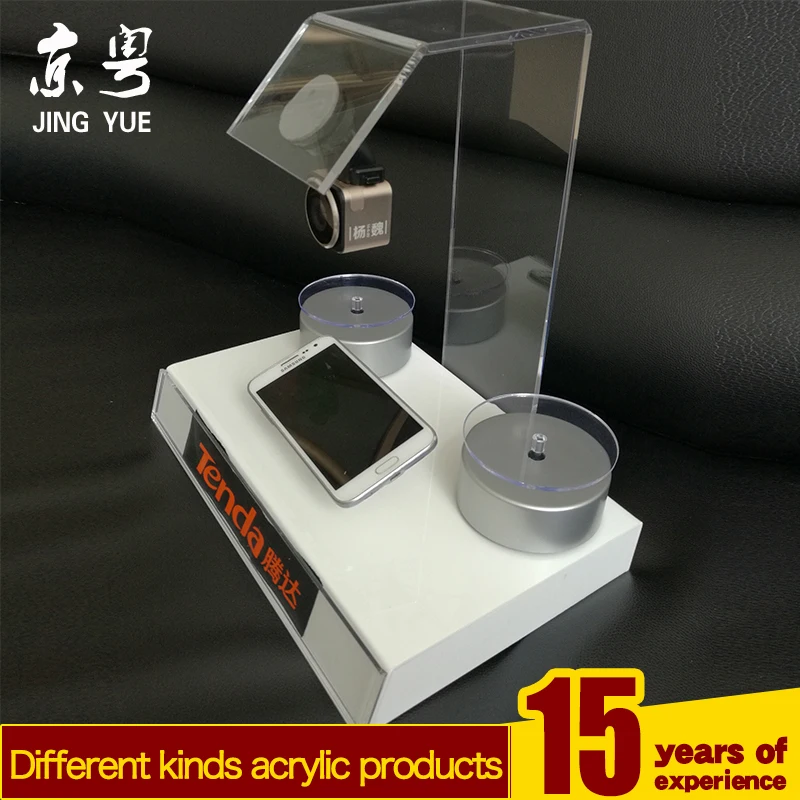 New design clear exhibition PMMA dvr car driving video recorder display stand plexiglass acrylic traveling data recorder holder