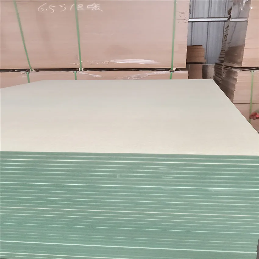 Furniture grade 18mm green color mdf