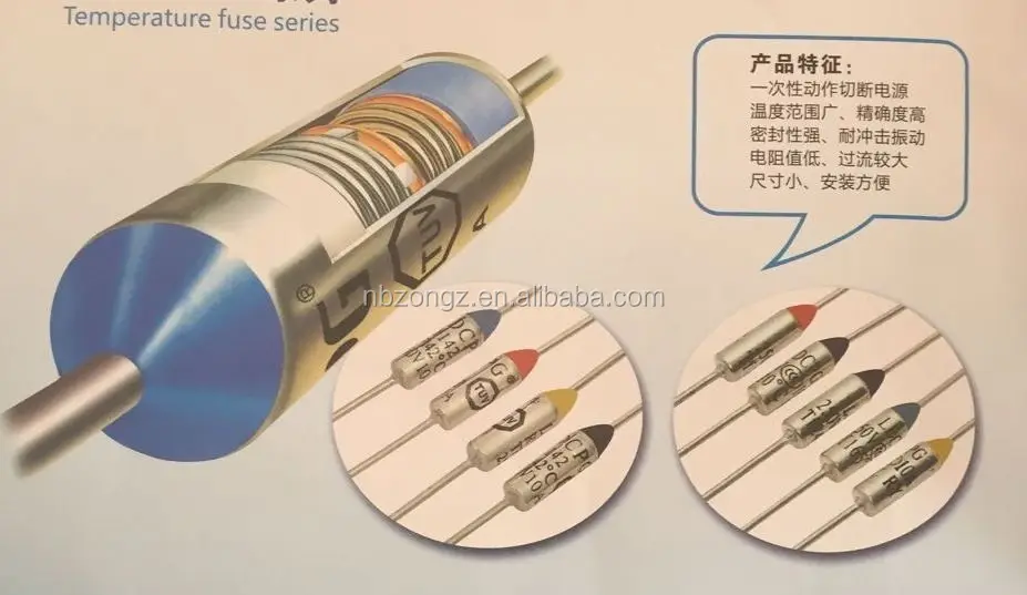 
RY 133C Thermal fuse 