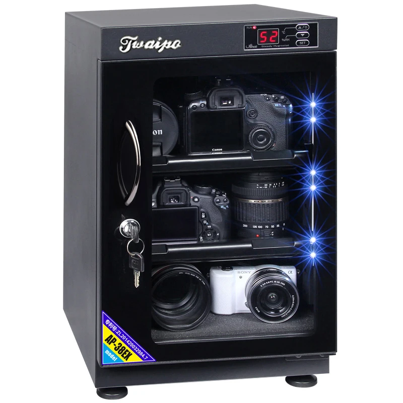 
40L wonderful dry box for camera accessories lens dry storage cabinet 