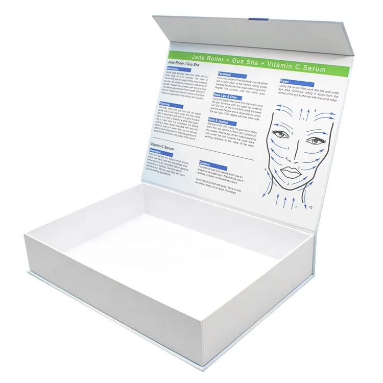 Guangzhou Custom Logo White Magnetic Flap Packing Box Magnet Gift Boxes Factory