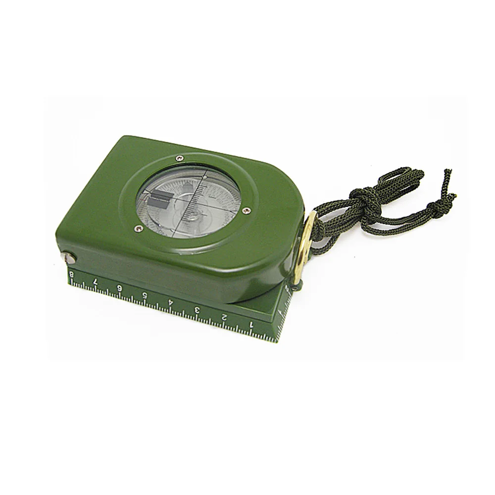 Многофункциональный металлический геологический компас с дексинометром