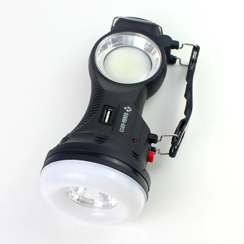 6813 solar power multifuction desk lamp torch handlamp USB camping lantern