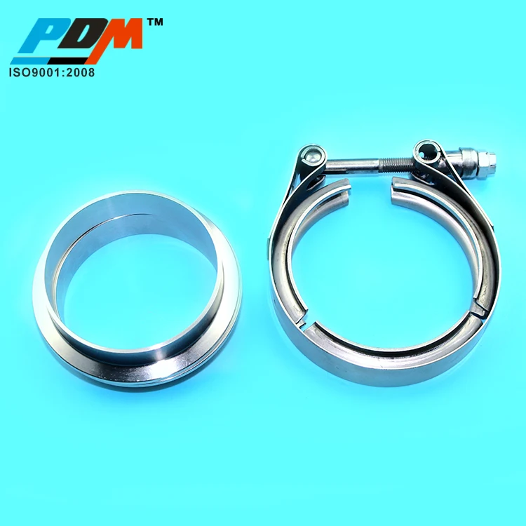 
Stainless Steel Standard V-band Clamps With Male Female Flanges Kits 