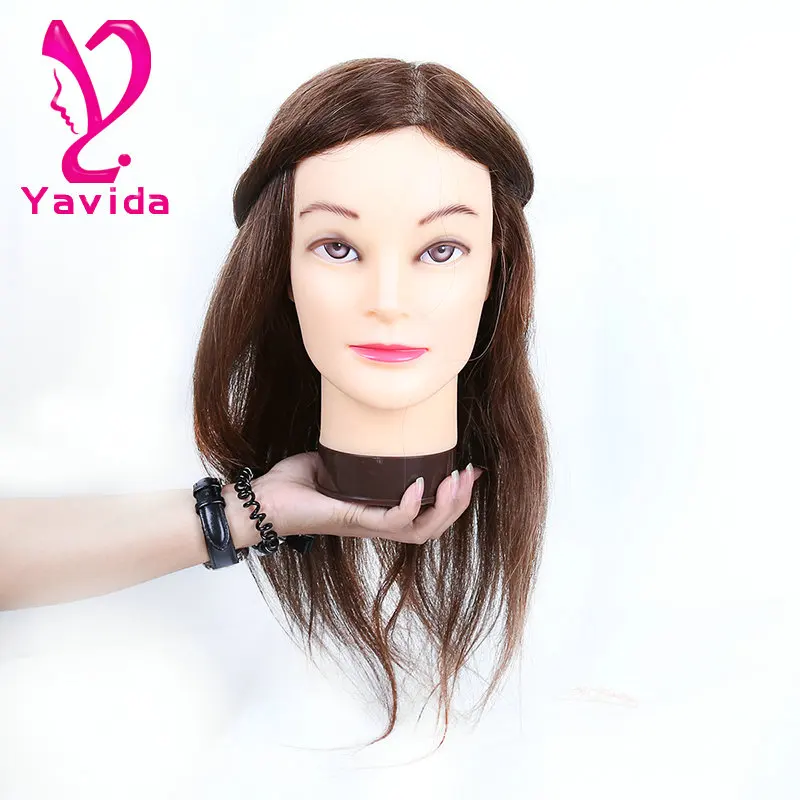 Оптовая продажа головок манекена высокого качества с волосами в продаже/голова манекена из 100% человеческих волос по низкой цене