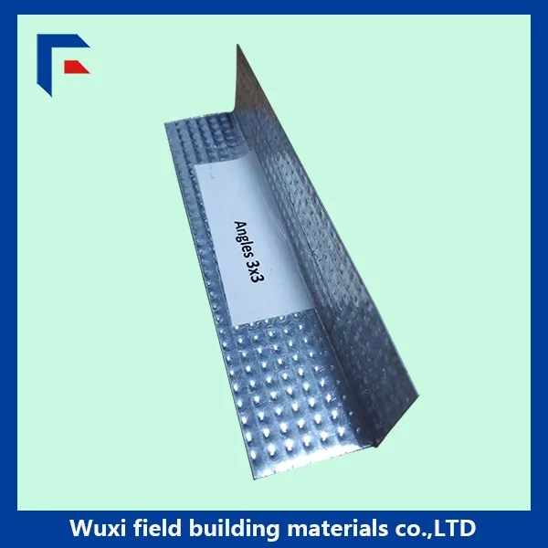 Огнеупорный потолочный настенный угловой светильник, стальной киль для строительных материалов