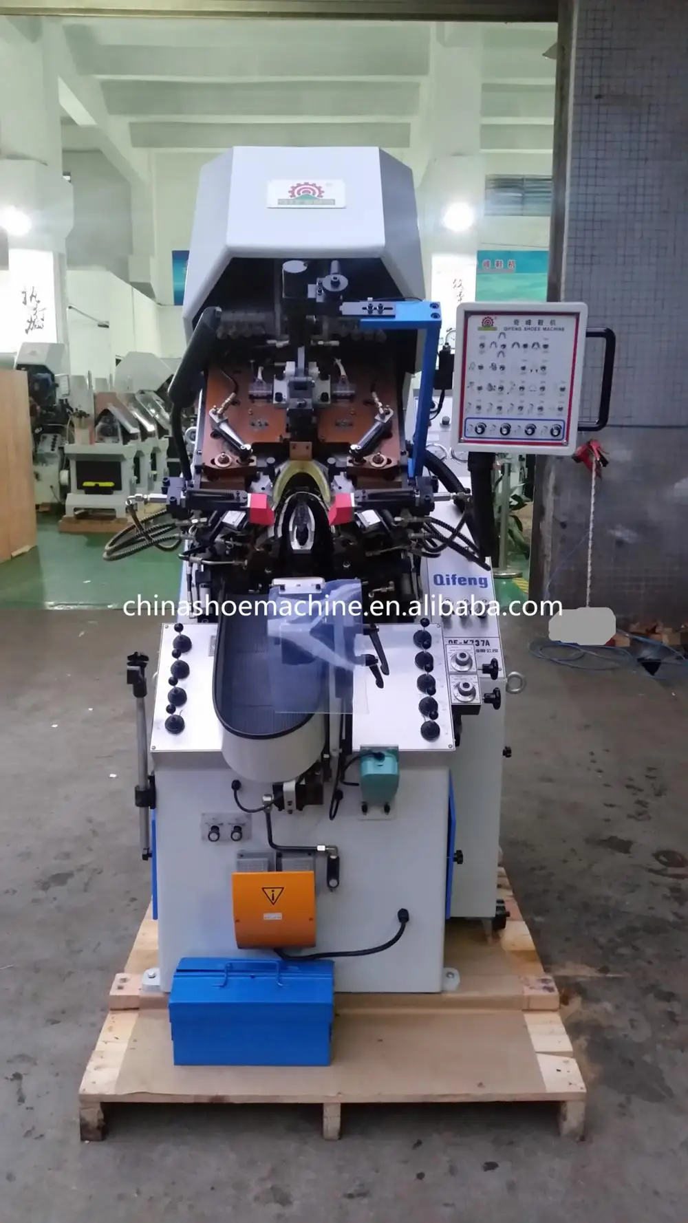 Qifeng brand nine pincers toe lasting machine QF-K737A shoe making machine