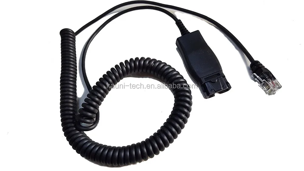 Лидер продаж, адаптер RJ9 RJ11 QD для гарнитуры Plantronics