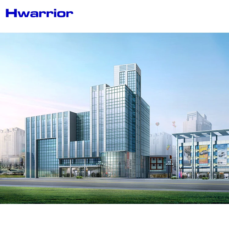 
Building Exterior Facade Glazing Architectural Glass Curtain Walls 