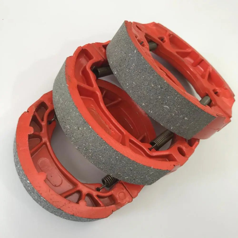 High performance motorcycle parts brake shoe VEGA ZR red
