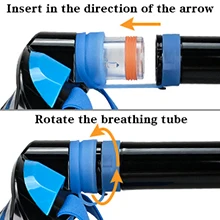 2021 Popular Top Seller Full Face Mask 180 Degree View Snorkel Mask