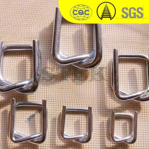 STEK 29 Years In Market Metal Buckles Metal Wire Metal Clips For Plastic PP/PET Strapping