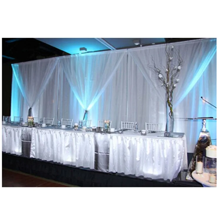 Cheap Circle Round Pipe And Drape Backdrop Wedding Decoration Set