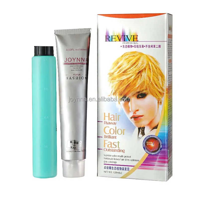 Permanent hair dye cream cover gray hair color herbal hair colors