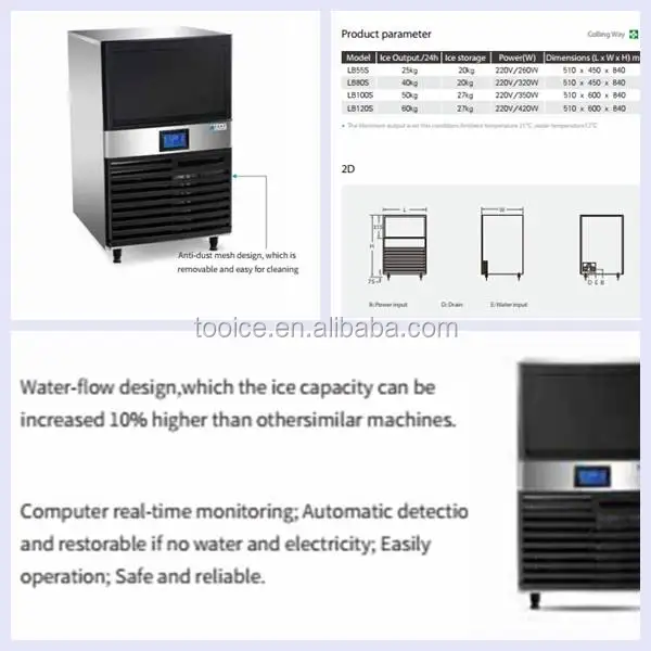 Cheap price commerical ice machine maker on sale