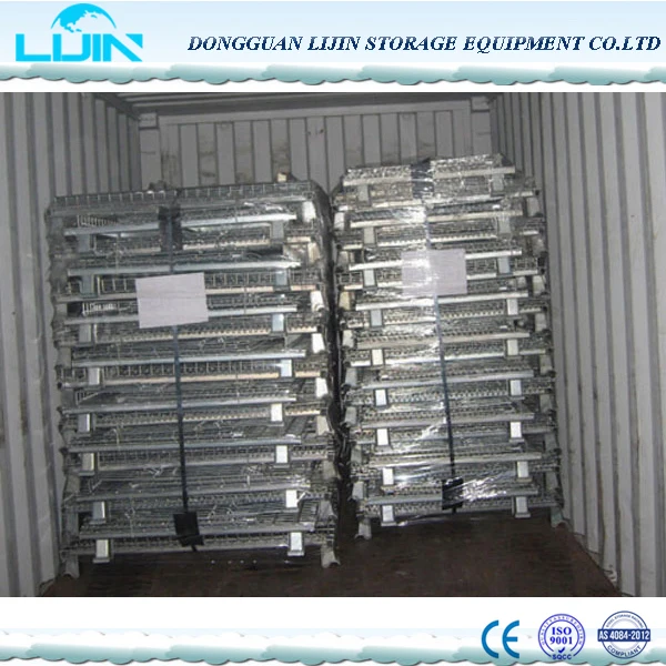 Складной Контейнер Сетки Проволока/Stackable Клетка Хранения