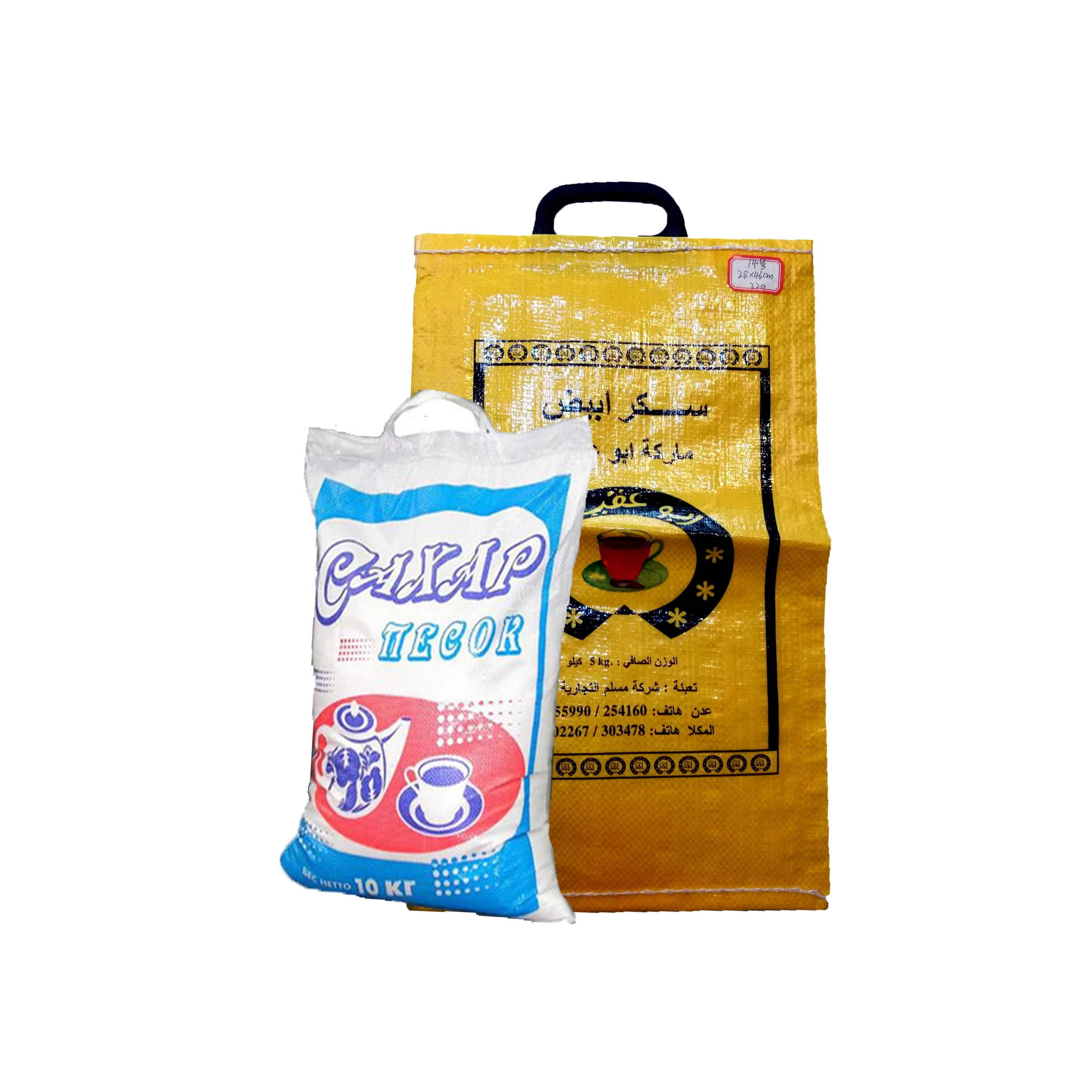 10kg Film covered Flour sack 25kg Seamed grain sack 50kg red feed bag