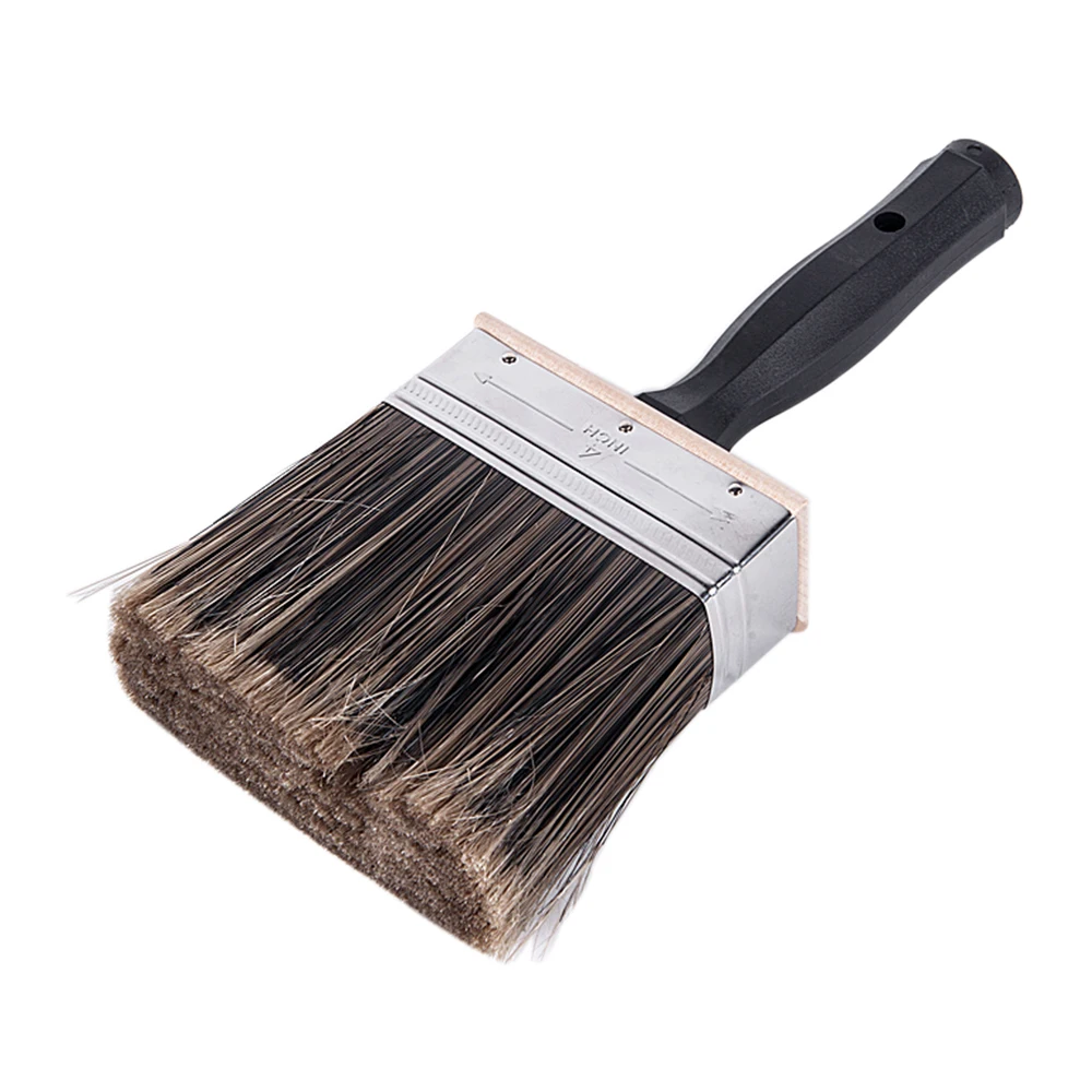 Factory Sale On Wall Pig Hair Ceiling Paint Brush With Plastic Handle