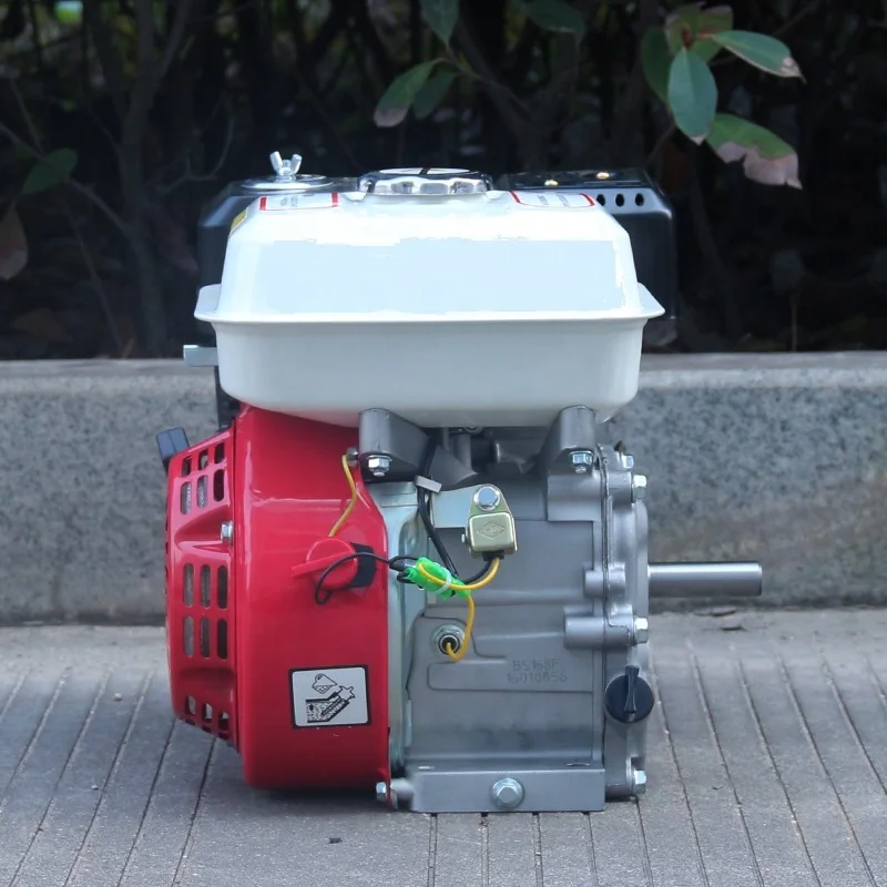 Китайский 168F бензиновый двигатель GX160 с 5.5HP ручным
