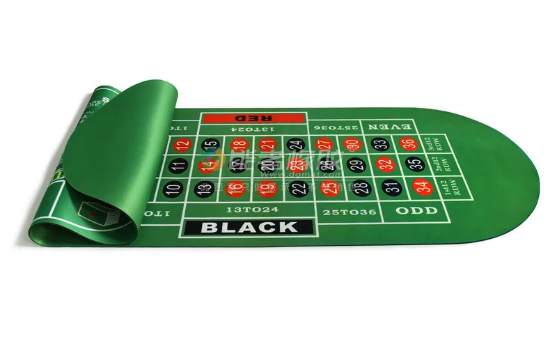 Professional OEM silk-screen eco-friendly rubber Multi-Game Gambling Tables majiang Chess Poker mat