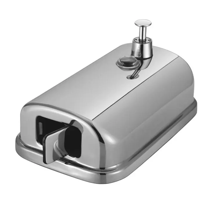 
Cheap 1000ml Stainless Steel SUS201Wall Mounted Soap Dispenser Hand Sanitizer Dispens For Bathroom Kitchen Toilet 