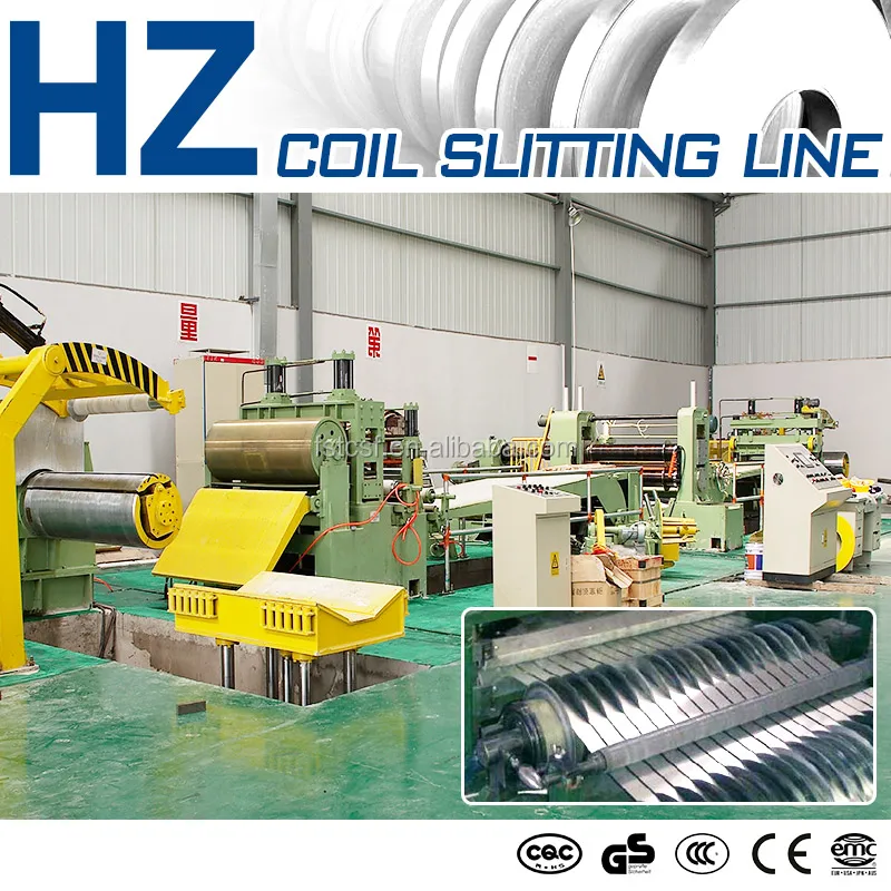 Stainless steel coil slitter machine with Taiwan design