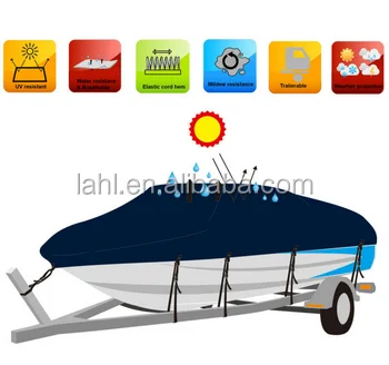 Best quality universal 600D pigment polyester boat covers Jet Ski Cover