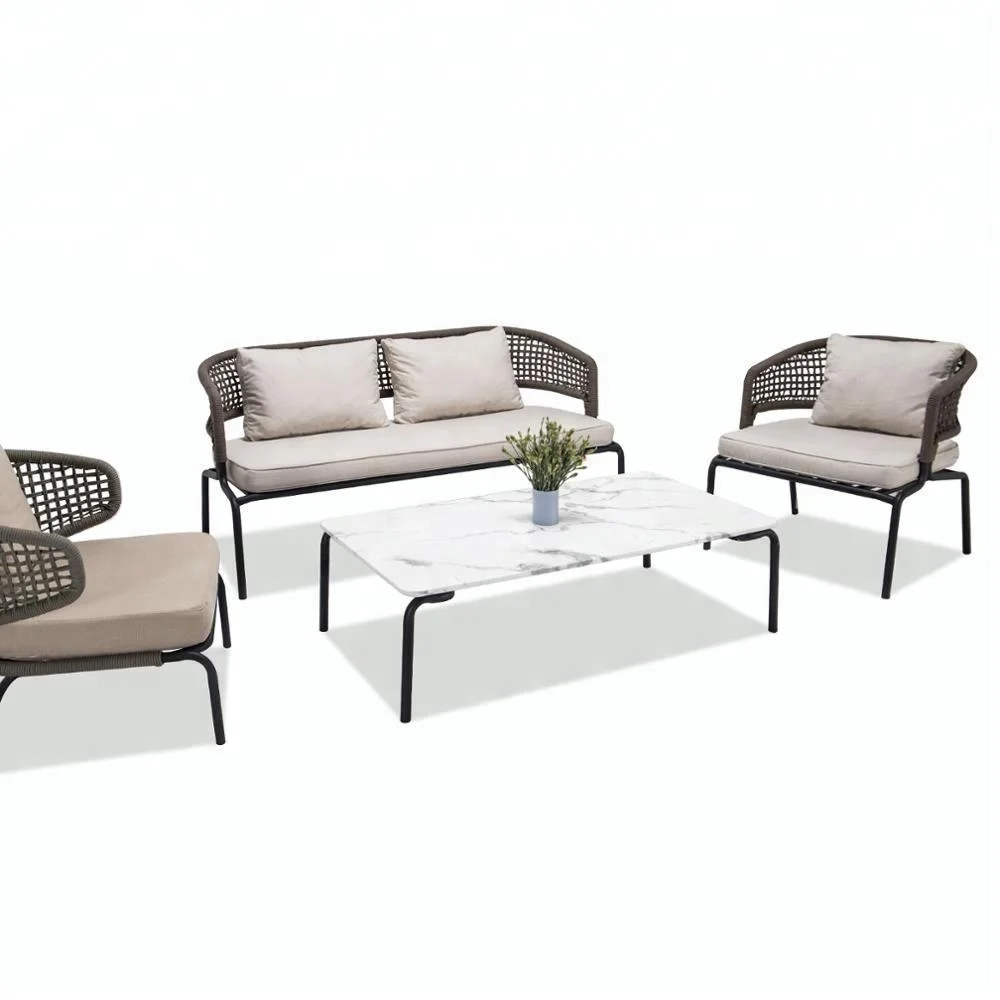 Garden Rope Sofa Furniture by China Manufacturing