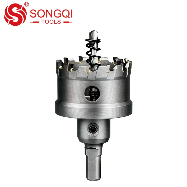 
SONGQI TCT Hole Saw For 5mm Stainless Steel Plate 