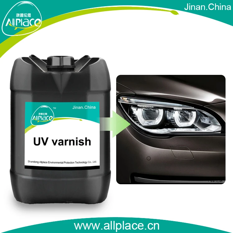 Car Headlight Repairing UV Curing Resin of UV Varnish
