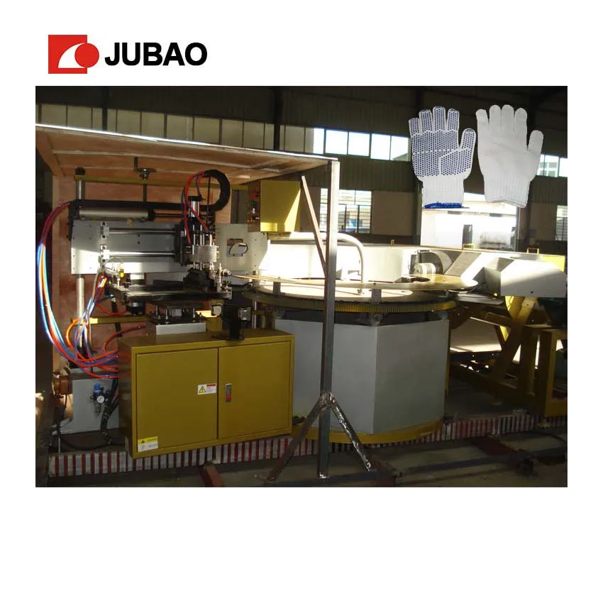 Машина для производства латексных перчаток в горошек и печатных ПВХ