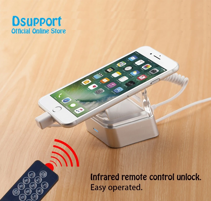 2018 Супер мобильный телефон планшетный ПК противокражное устройство охранная сигнализация для мобильного телефона Подставка для зарядки с дисплеем и дистанционным управлением