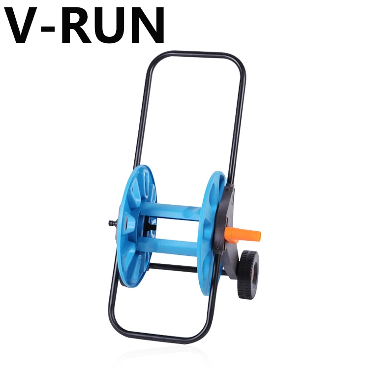 Оптовая продажа, садовый шланг большого размера, катушка с колесами, стеллаж для хранения, вмещает 50 м шланг D0036