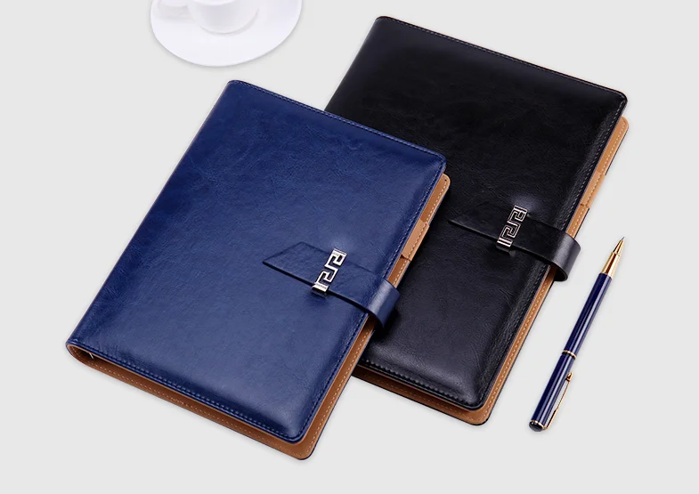 Personal logo printing office man use executive diary journal set