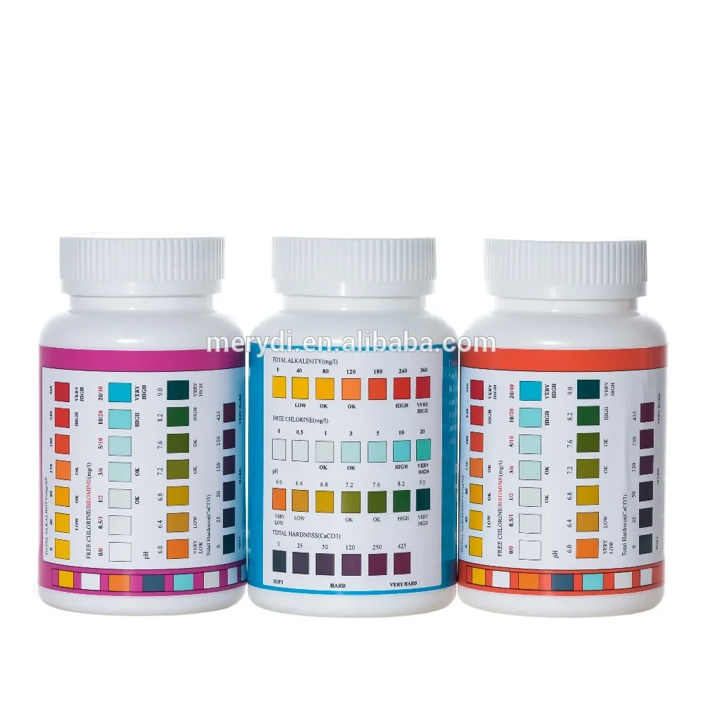 
THREE types Water Hardness Test Strips 100 Strips at 0-425 0-1000 30-600 ppm | Calcium and Magnesium Total Hardness Test 