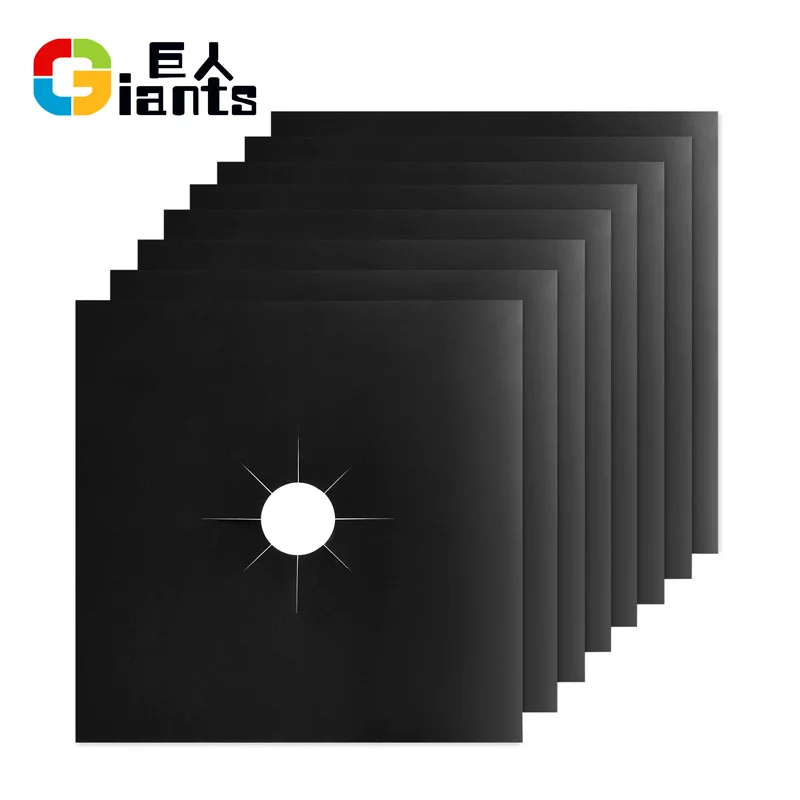 
100% Premium Non-Stick Reusable Stove Top Burner Covers Gas Range Protector 