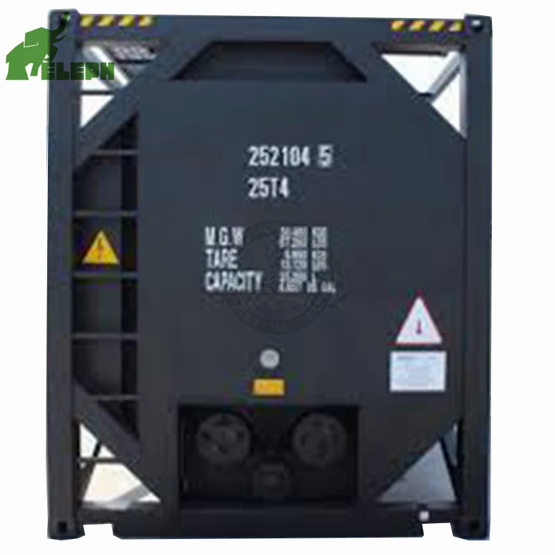 20ft 40ft ISO Standard Liquid Fuel Storage Transportable Tank Container