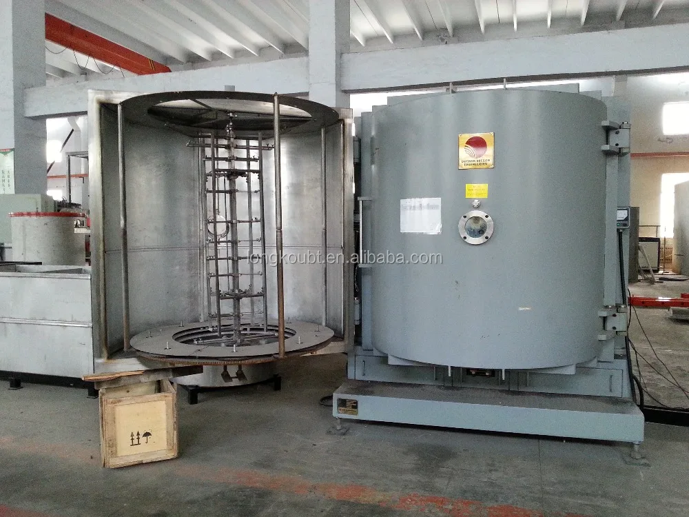 pvd plastic bottles gold color coating machine/pvd glass coloring film vacuum metalizing machine