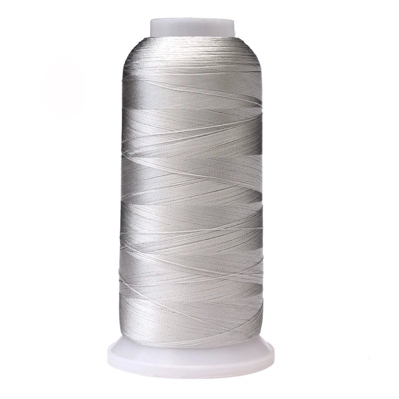 
LONGJIE thread supplier 0.2mm 3000 meters rayon embroidered thread woven tassel thread 
