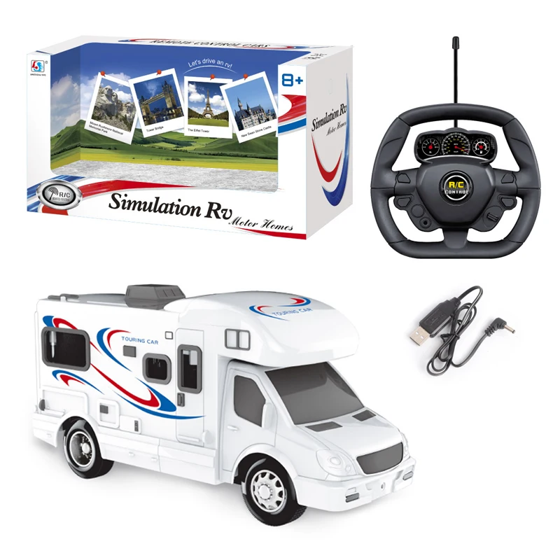 
Electronic RV toys for kids 2019 new rc caravan trucks radio control cars 