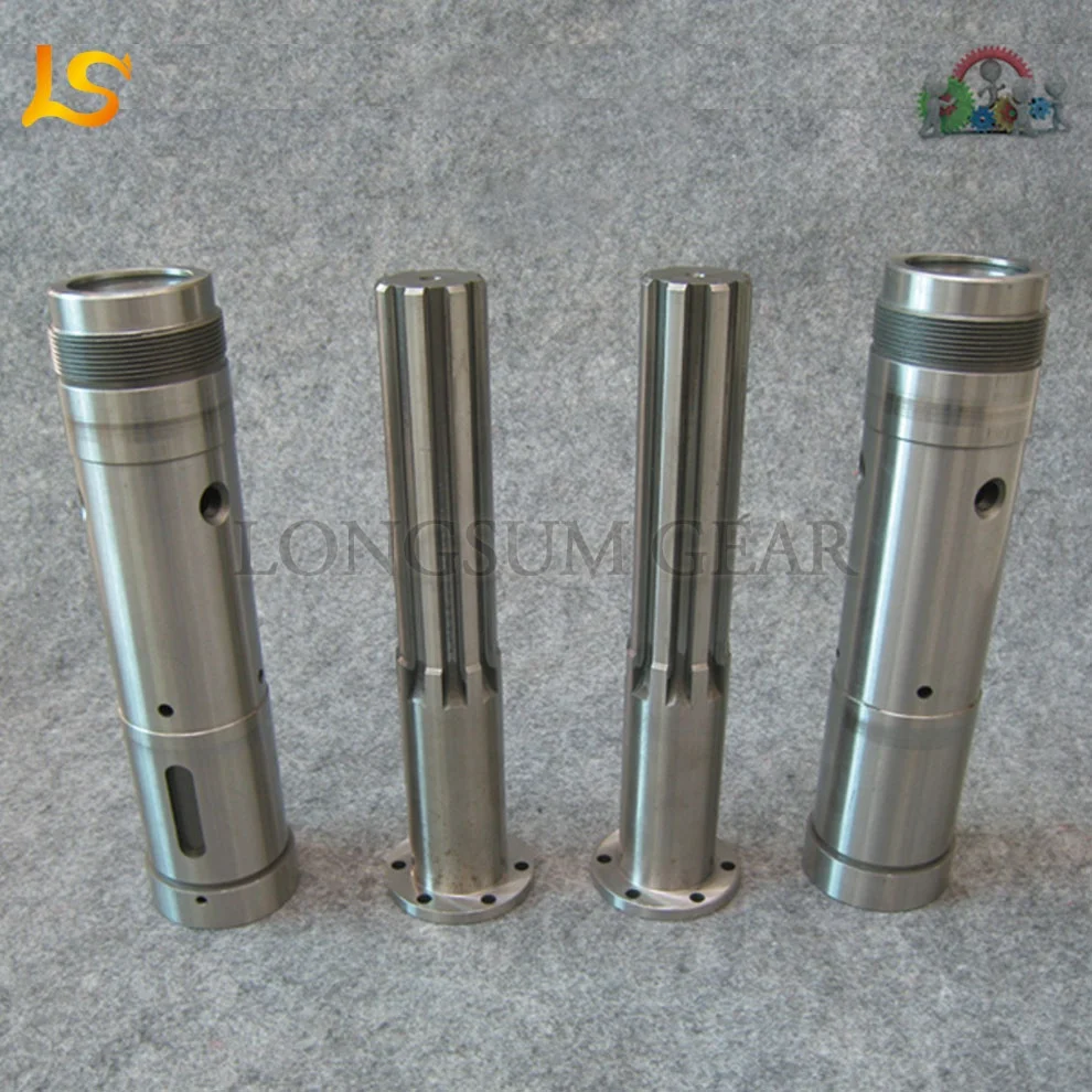 
Custom Steel Material Involute Long Spline Shaft 