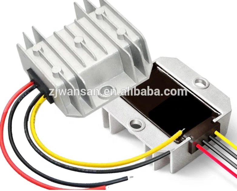 Wholesale waterproof DC24V to DC13.8V 5A Power Converter 69W BUCK Converter DC DC converter WS-24T13R805 for Led motor