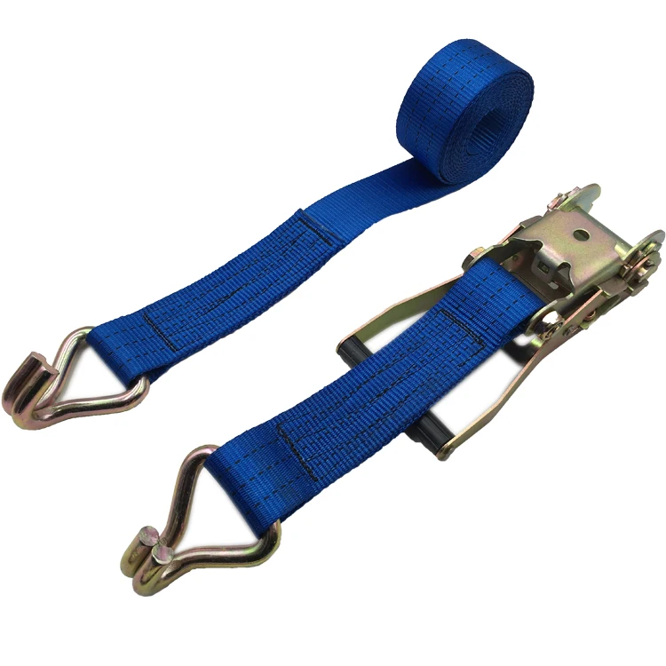 
High strength long-life material 38 mm ratchet strap 