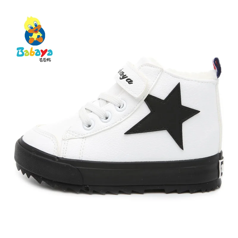 C6250 HUANQIU, оптовая продажа, зимние короткие плюшевые кроссовки для мальчиков и девочек, детские кроссовки