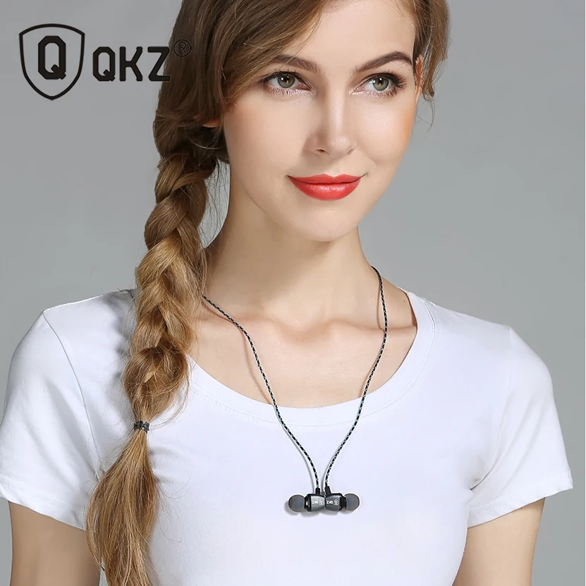 Original OEM QKZ X36M Headset Magnetic Sport Mini Hifi Earphone