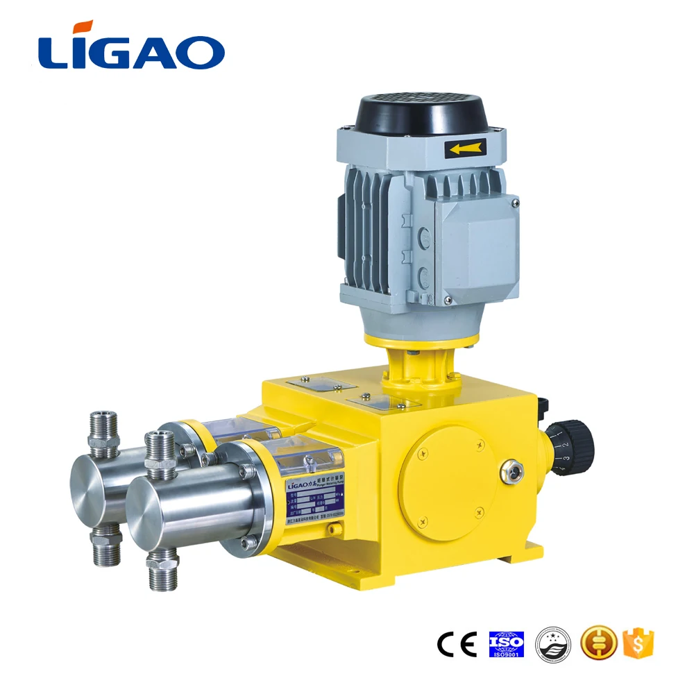 Stainless Steel Plunger high Pressure dosing pump