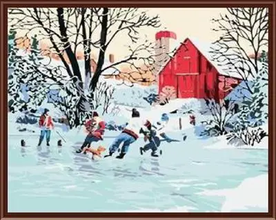 oil painting with numbers, painting with numbers GX6064