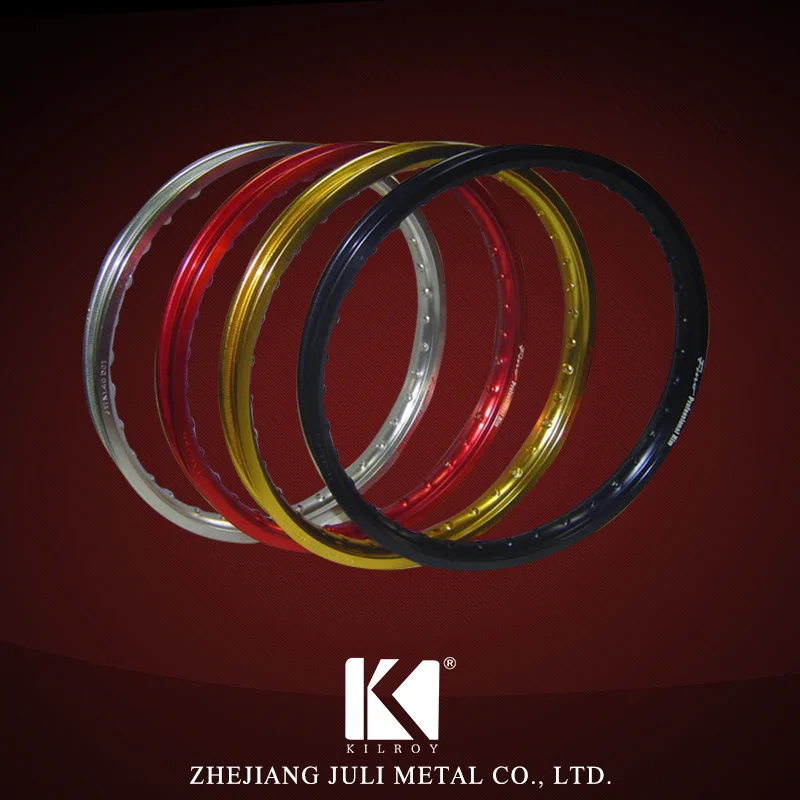 Reasonable price top quality 36 spokes KTM supermoto wheels motorcycle aluminum rim 18*2.75