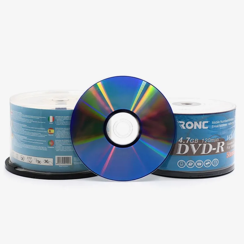4,7 гб 16x120 мин белый струйный печатный dvd-r - 50 диск в упаковке