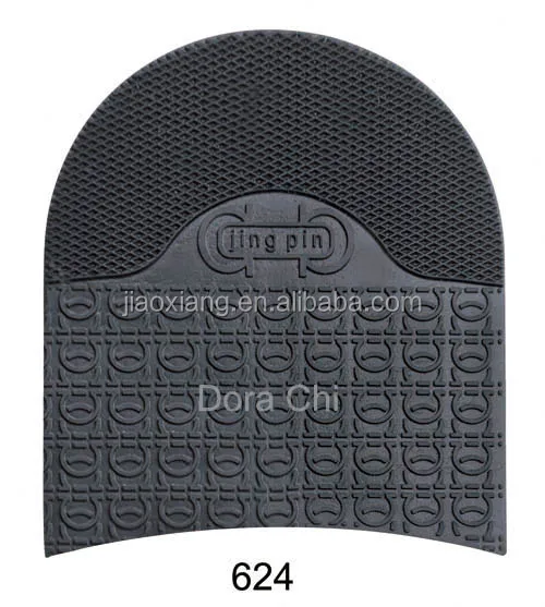 Brand New Black Colour Rubber Heel For Shoes Repair Material